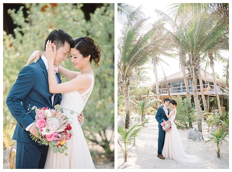 Bride and groom in Mexico | Brooke Bakken | Wedding Photographer