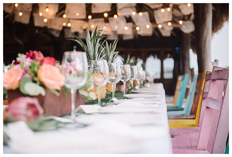 Tulum Mexico Zamas Hotel table settings | Brooke Bakken | Destination Wedding Photography