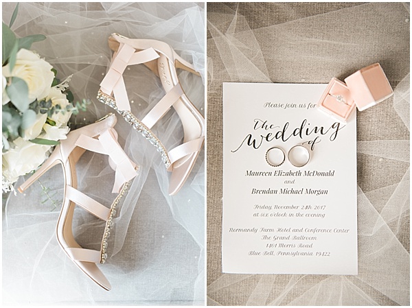 Wedding Day Details | Wedding Shoes | Wedding Rings | Invitation Suite 