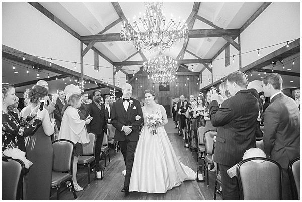 Normandy Farm Hotel | Wedding Ceremony | Bride Walks Down the Aisle | Morgan Wedding | Brooke Bakken Photography | Destination Wedding Photographer