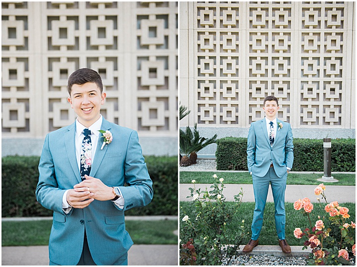 Groom Portraits | LA Temple Wedding | Brooke Bakken Photography | California Wedding Photographer