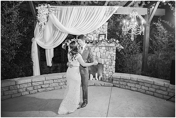 Bride & Groom | First Dance | Wedding Reception Decorations | Brooke Bakken Photography | California Wedding Photographer