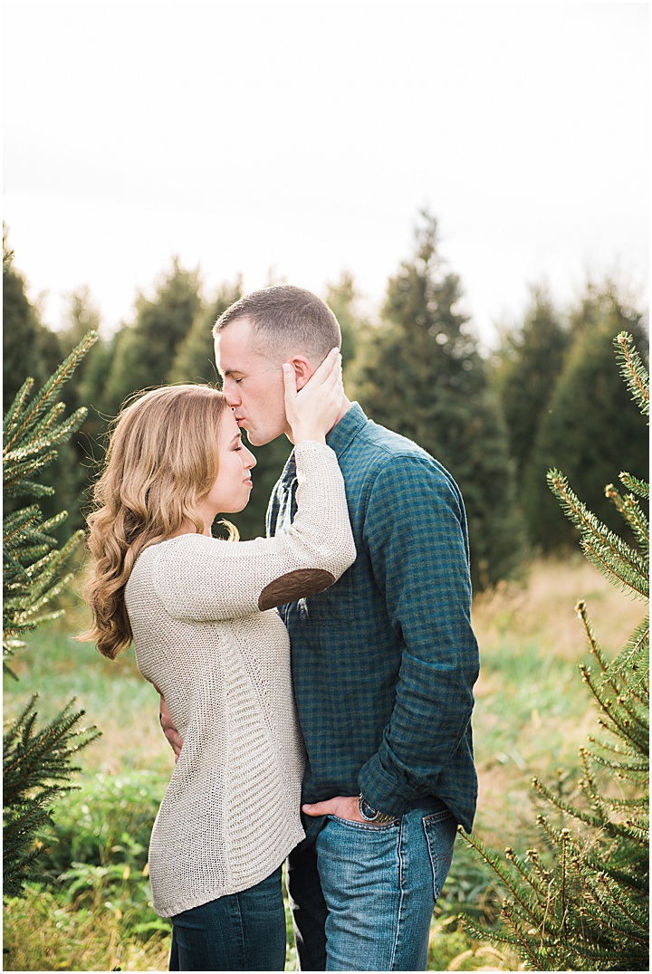 Engagement Photos | Engagement Photos Outfits | Engagement Photos Ideas | Engagement Photo Ideas | Engagement Photos with Dog | Christmas Engagement Pictures | Tree Farm Engagement Pictures | What to Do When You're Engaged | Brooke Bakken Photography | www.brookebakken.com