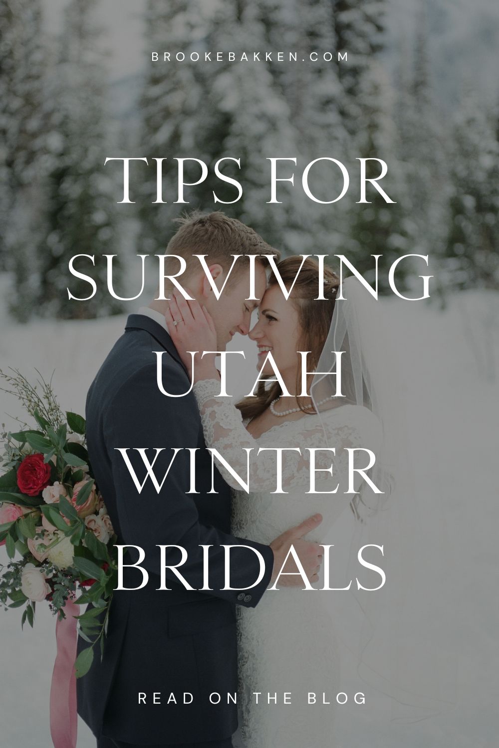 Survive your bridals in the Utah winter