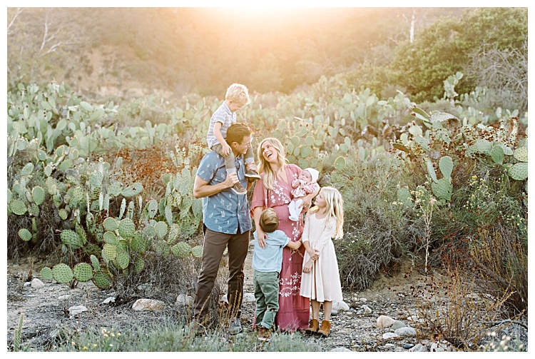 Orange County photographer Brooke Bakken captures the Johnson family in the Southern California desert
