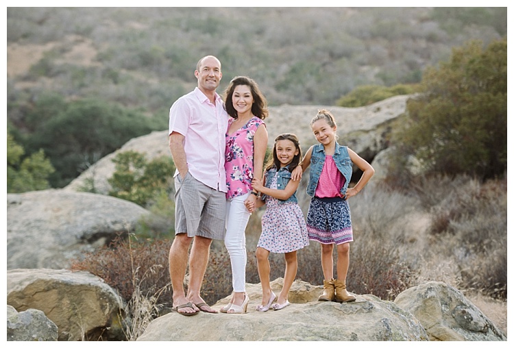 Laguna Beach Canyon Family Photos with Brooke Bakken Orange County Family Photographer