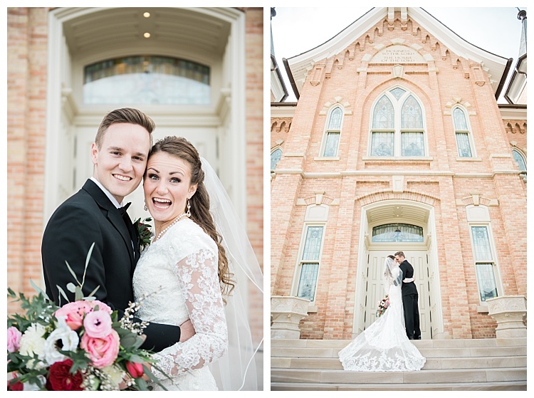 Provo City Center Temple | Hailey + Nick | Utah Wedding Photographer