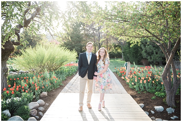 Thanksgiving Point Gardens Engagement | Brooke Bakken | Utah Engagement Photographer