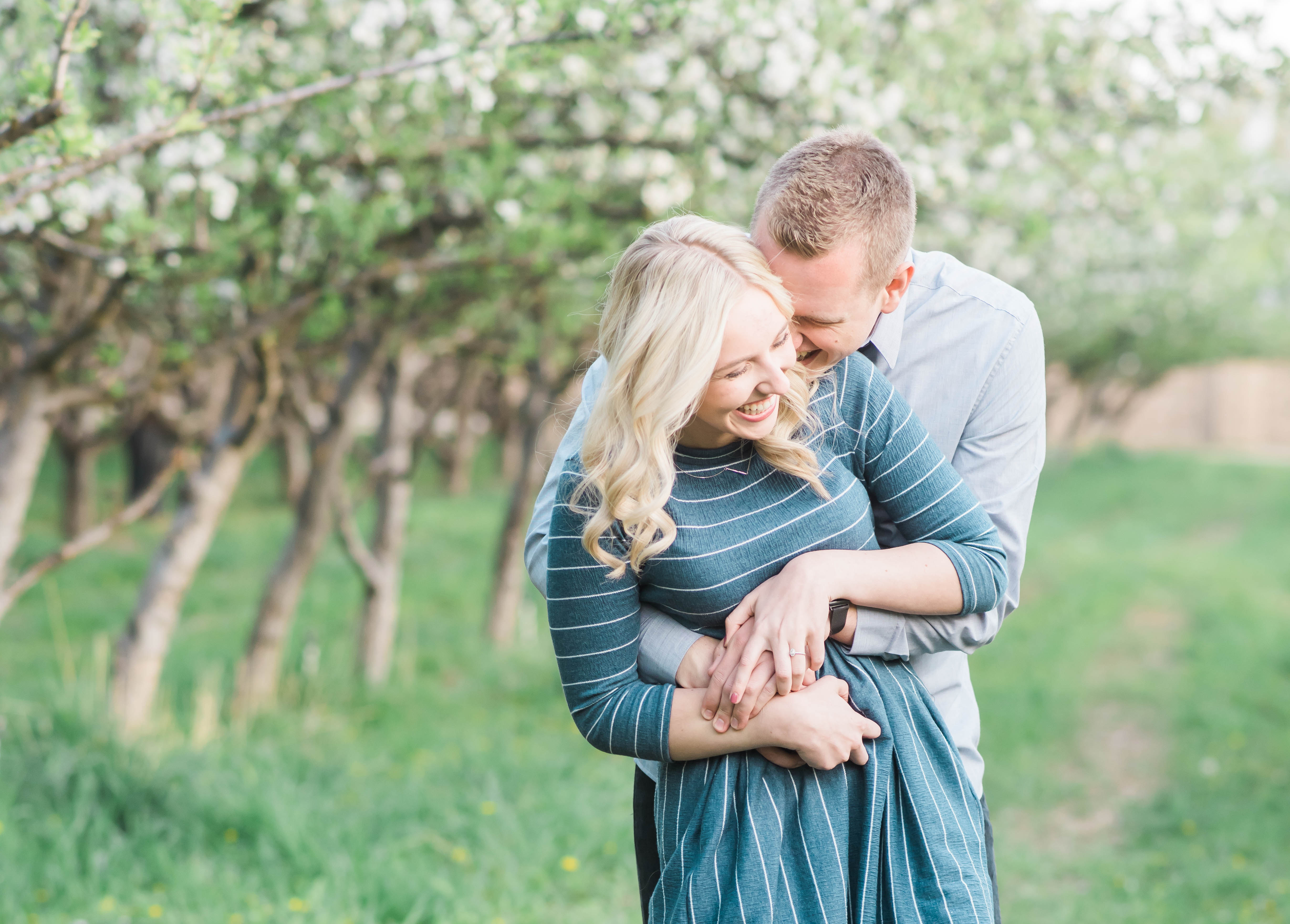 Provo Orchard Engagements | Brooke Bakken | Utah Engagement Photographer