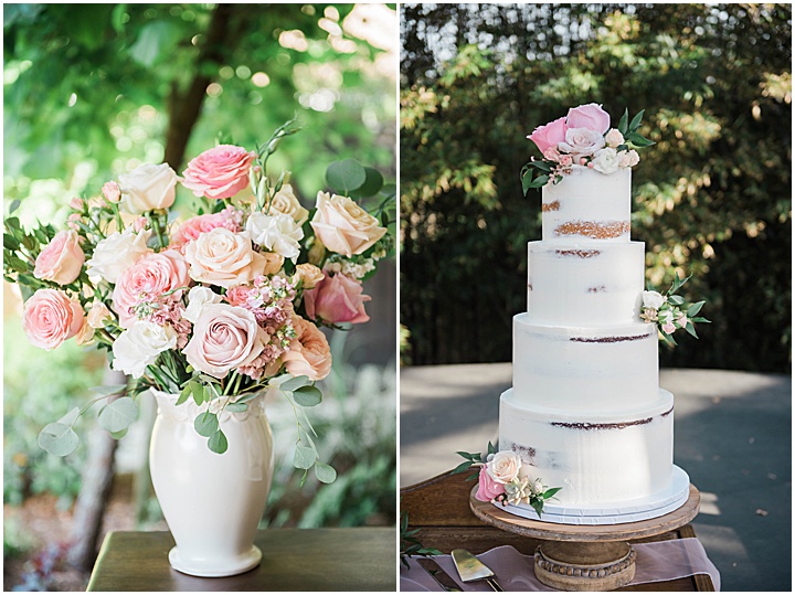 Wedding Cake | Wedding Flowers | Brooke Bakken Photography | California Wedding Photographer