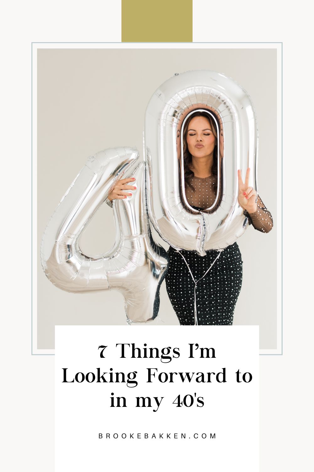 Things to look forward to in my 40's 