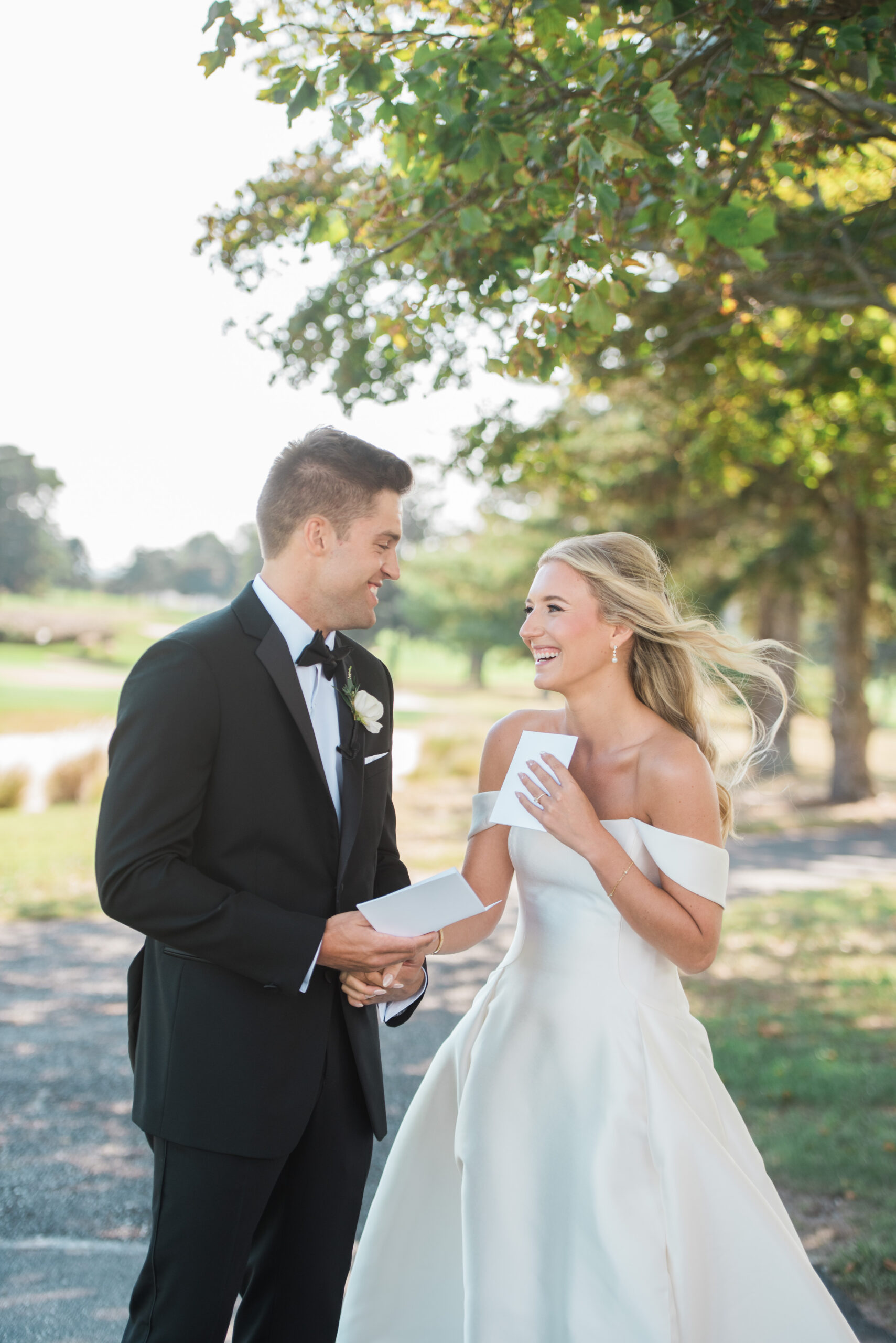 Private wedding vows reaction