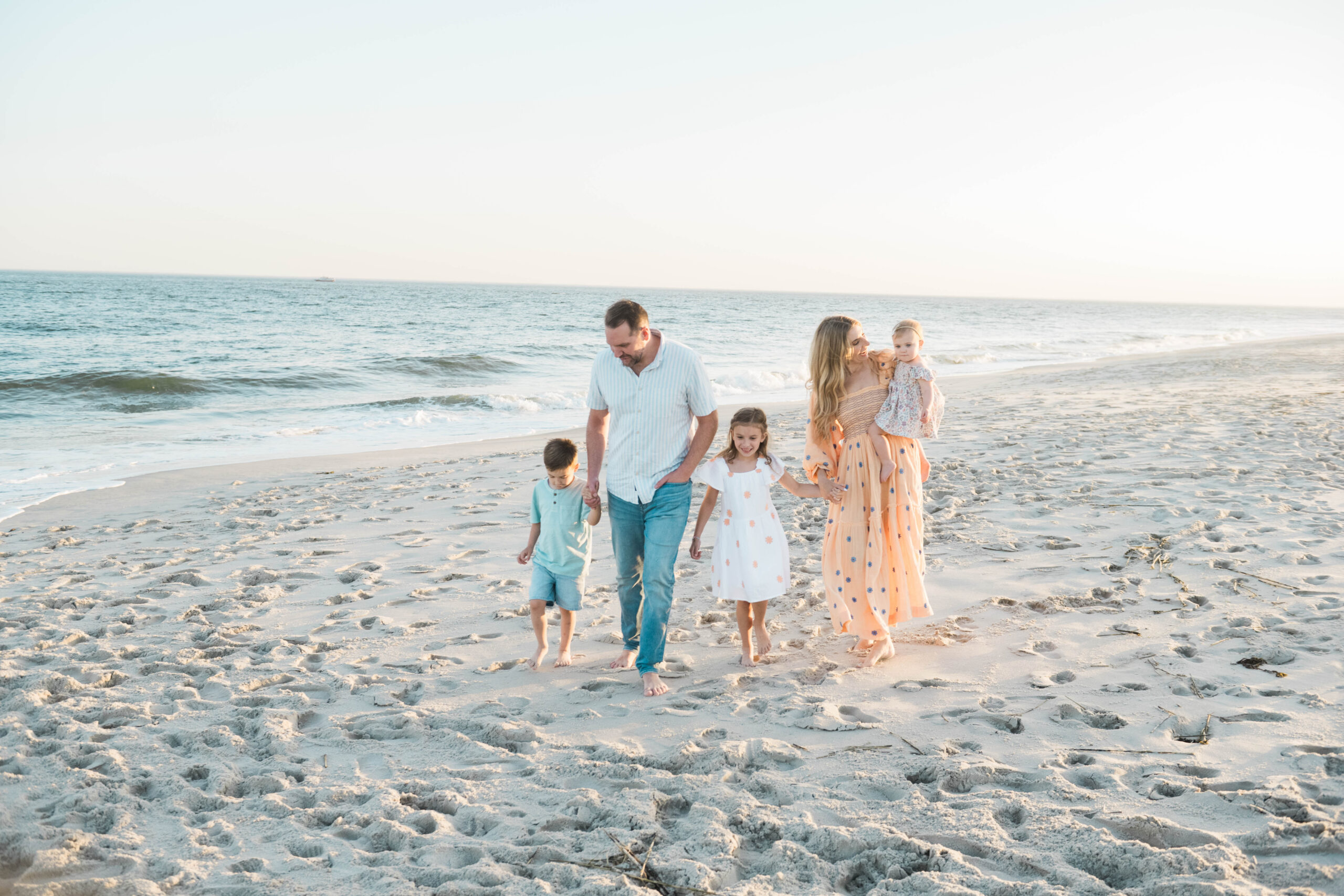Family Summer Photoshoot on the beach outfit inspiration